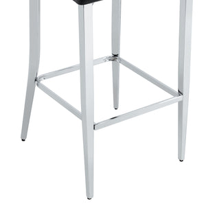 Bar Chairs & Crystal Clasp Design (Set of 2)