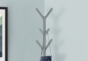 Coat Rack, Hall Tree, Free Standing, 8 Hooks, Entryway, Contemporary & Modern - Best Buy Furniture