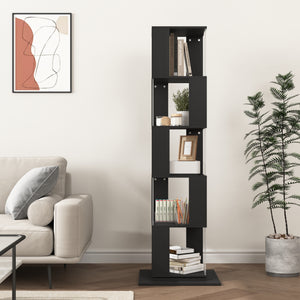 360° Rotating Bookshelf with Acrylic Plate