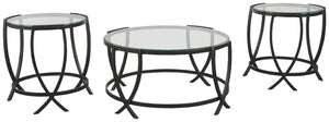 Tarrin - Occasional Table Set (Set of 3) - Black - Best Buy Furniture