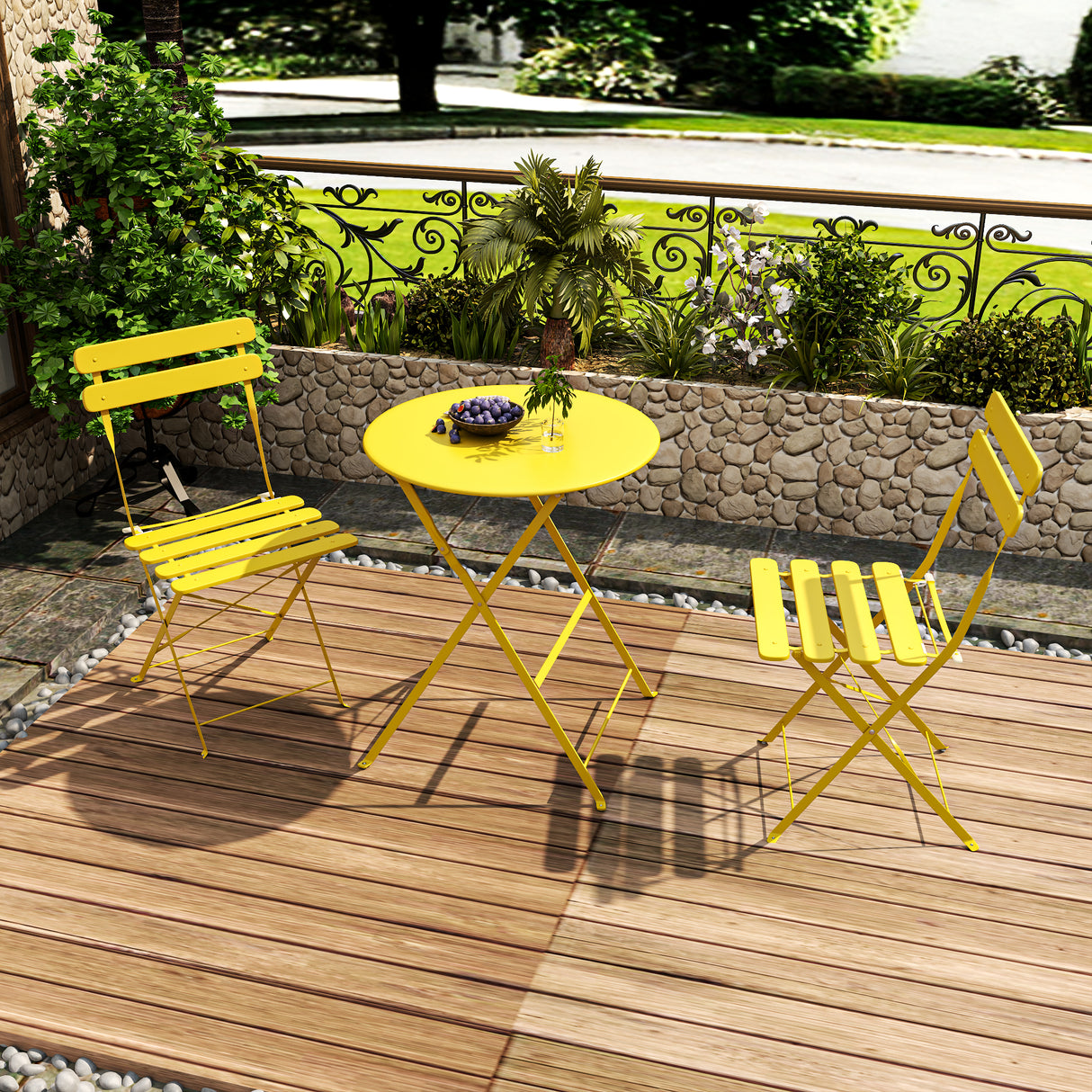 Bistro Table and Chairs Set of 2
