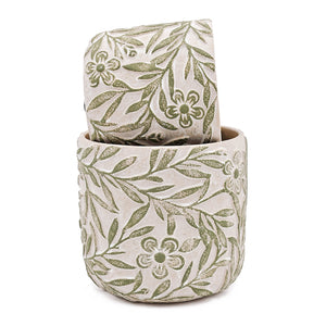 Set of 2 Garden Pots & Planters