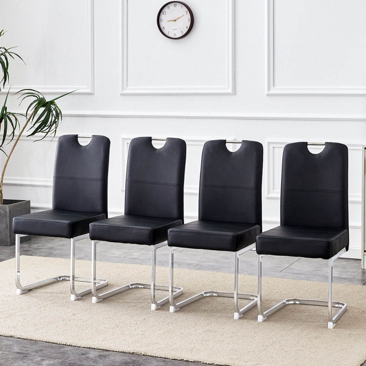 Coaster Dining Chairs With Built-In Spring Packages & Ergonomic Design