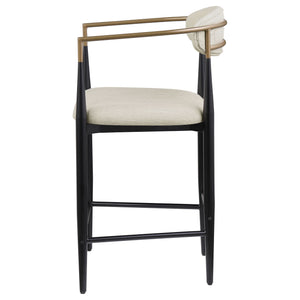 Kirkham - Upholstered Counter (Set of 2) - Beige