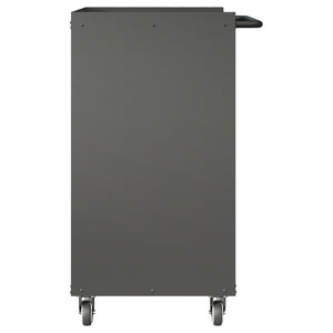 Heavy Duty Metal Storage Cabinet With Wheels 3 Drawer Tool Cabinet For Garage, Office, And Home Organizer Solutions