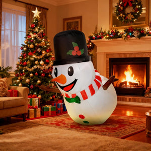 3.4' Inflatable Hanging Snowman Christmas Display
