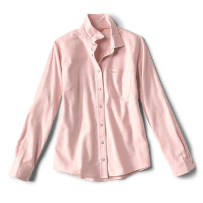 Women's Mid Mountain Brushed Flannel Shirt - Pale Clay