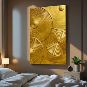 Gold Symphony Wall Art