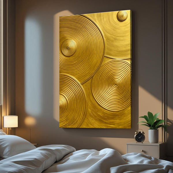 Gold Symphony Wall Art