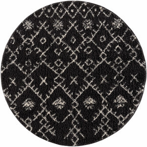 Thetford Black Berber Shag Rug - Clearance