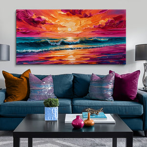 Coastal Sunset Wall Art