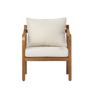Acacia Wood Patio Furniture Club Chair