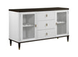 Carene - Server - Brown / White - Best Buy Furniture