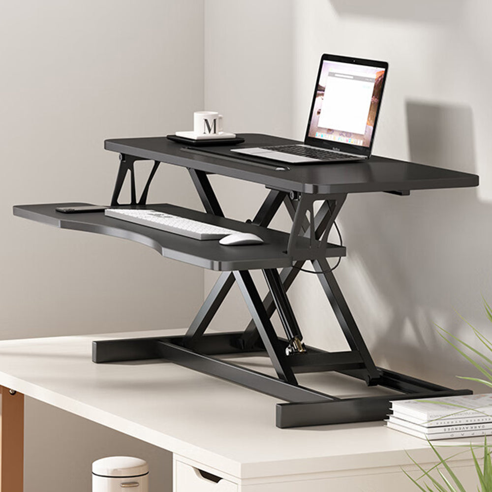 32 Inch Height Adjustable Desk Converter