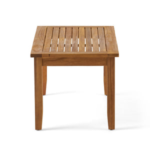 Outdoor Chat Set With Coffee Table And Loveseat