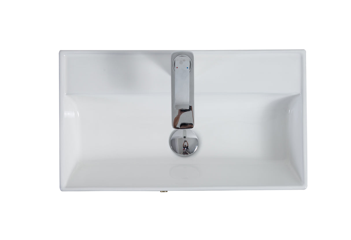 21.6" Basin Only, Glossy
