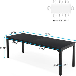Rectangle Dining Table For 6 - 8 People