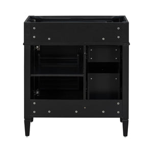 Bathroom Vanity With 2 Drawers And Tip-Out Drawer, Storage Cabinet