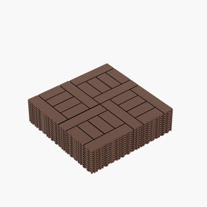 H Style Diy Module Interlocking Patio Deck Tiles