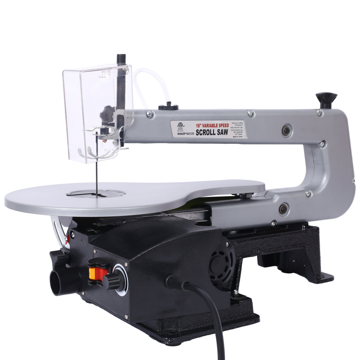 16-Inch Variable Speed Scroll Saw with Extra-Large Adjustable Tilting Table