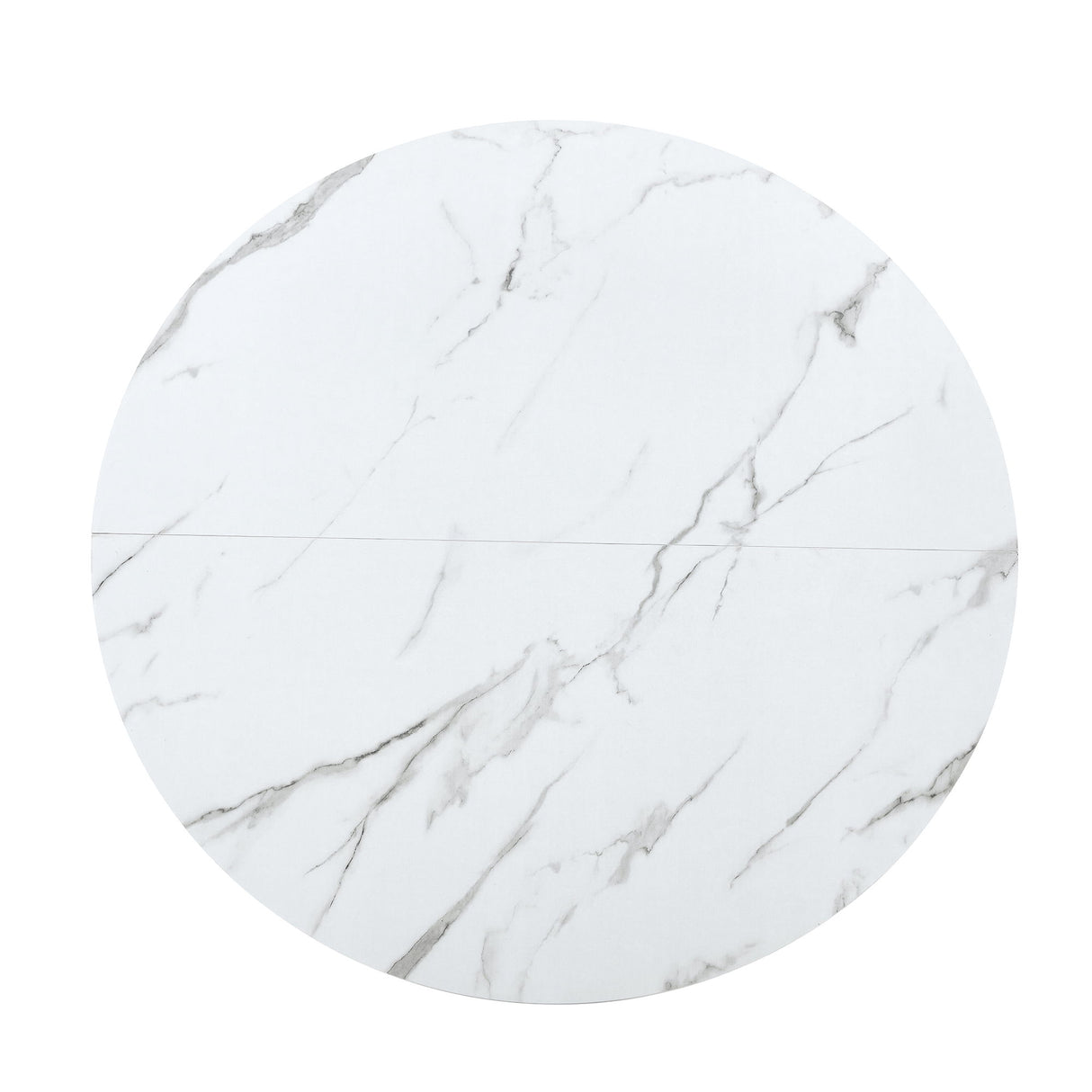 Round Dining Table With Cross Base, Modern Home Furniture