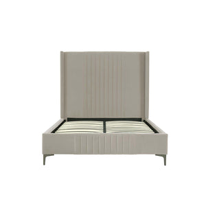 Promenade - Bed With Upholstered Headboard And Slats
