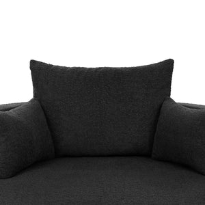 360° Swivel Chair Accent Barrel Chair With Removable Pillows