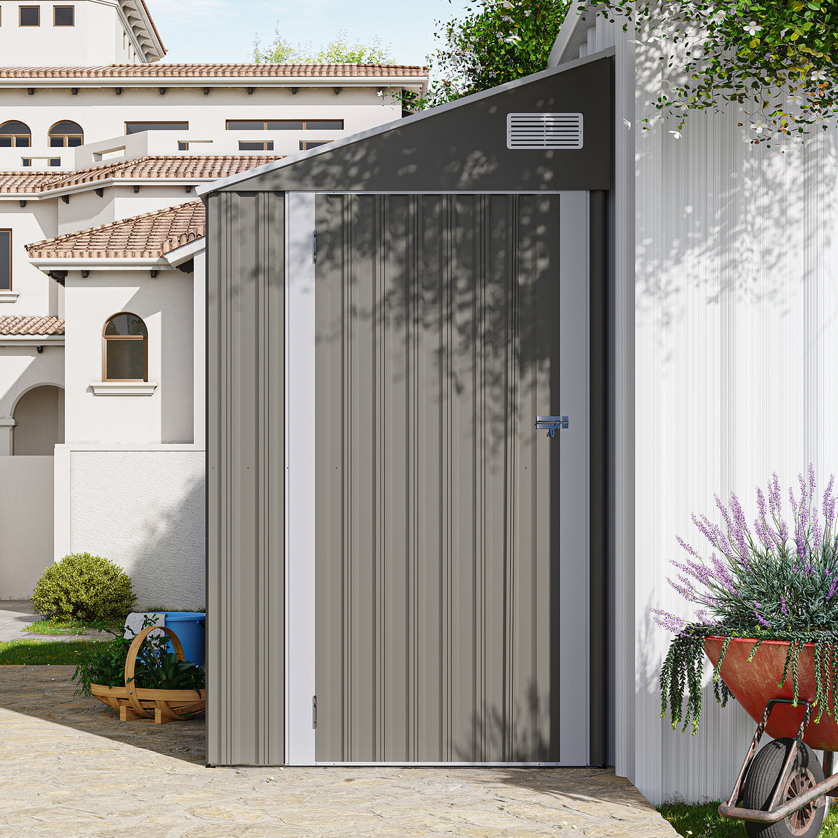 Campcraft Optional Two-Color Storage Shed