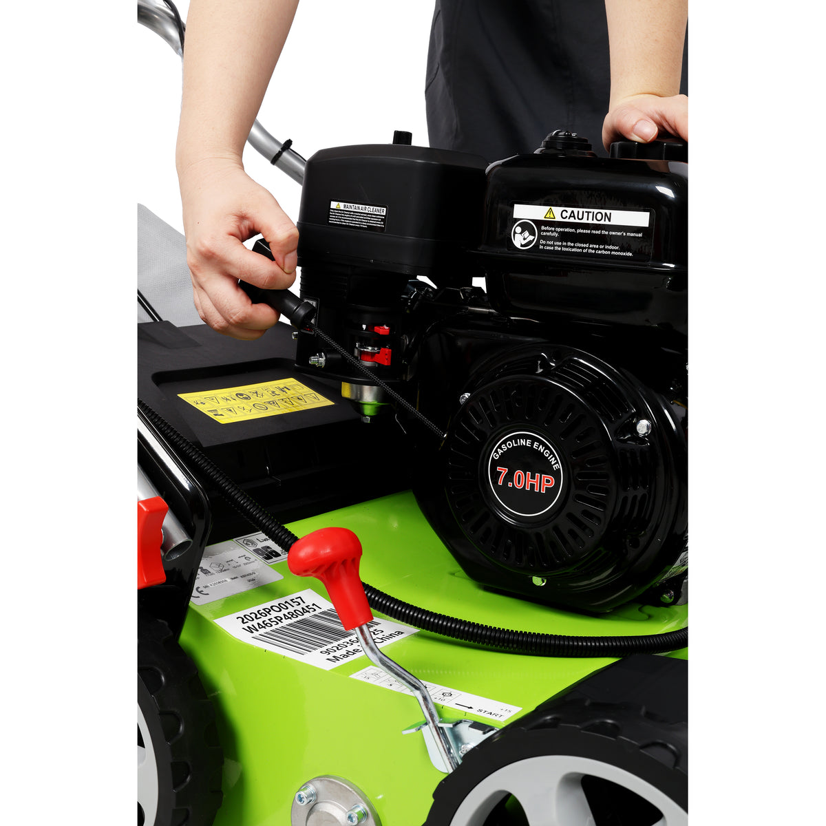 Progreen Gasoline Engine Scarifier 2in1 Dethatcher/Scarifier
