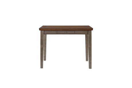 Counter Height 2 Tone 4 Drawer Dining Table - Gray