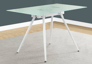 Computer Desk For Home Office, Laptop, Tempered Glass, Contemporary & Modern - White - Best Buy Furniture