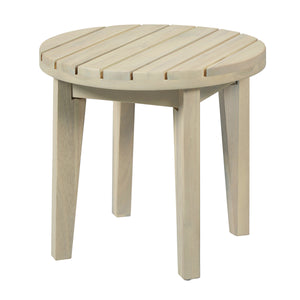 Outdoor 16" Square Acacia Wood Side Table