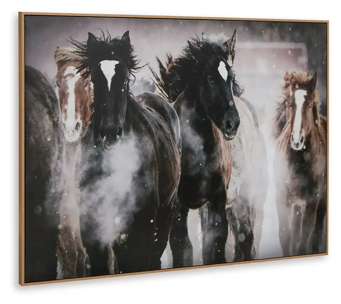 Chaseburn - Wall Art - Brown / Black / White - Best Buy Furniture