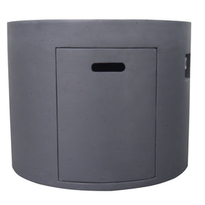 Round Iron Fire Pit With 40, 000 Btu