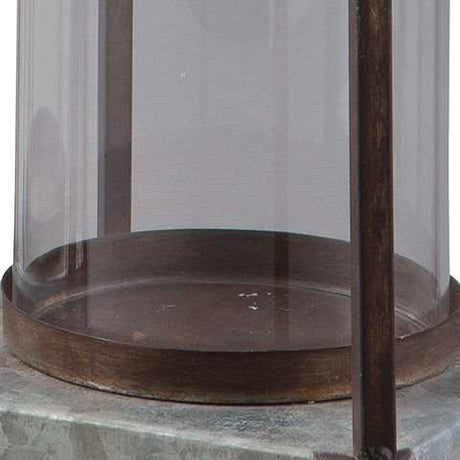 Diedrick - Lantern Set (Set of 2) - Gray / Black - Best Buy Furniture