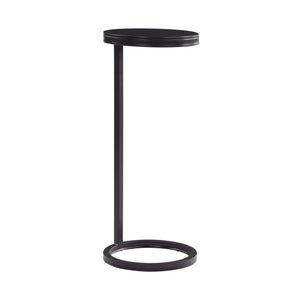 Yancey - Round Accent Table - Antique Bronze