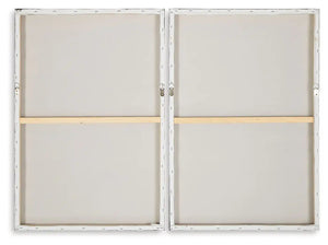 Brockdunn - Wall Art Set (Set of 2) - Tan / Brown - Best Buy Furniture