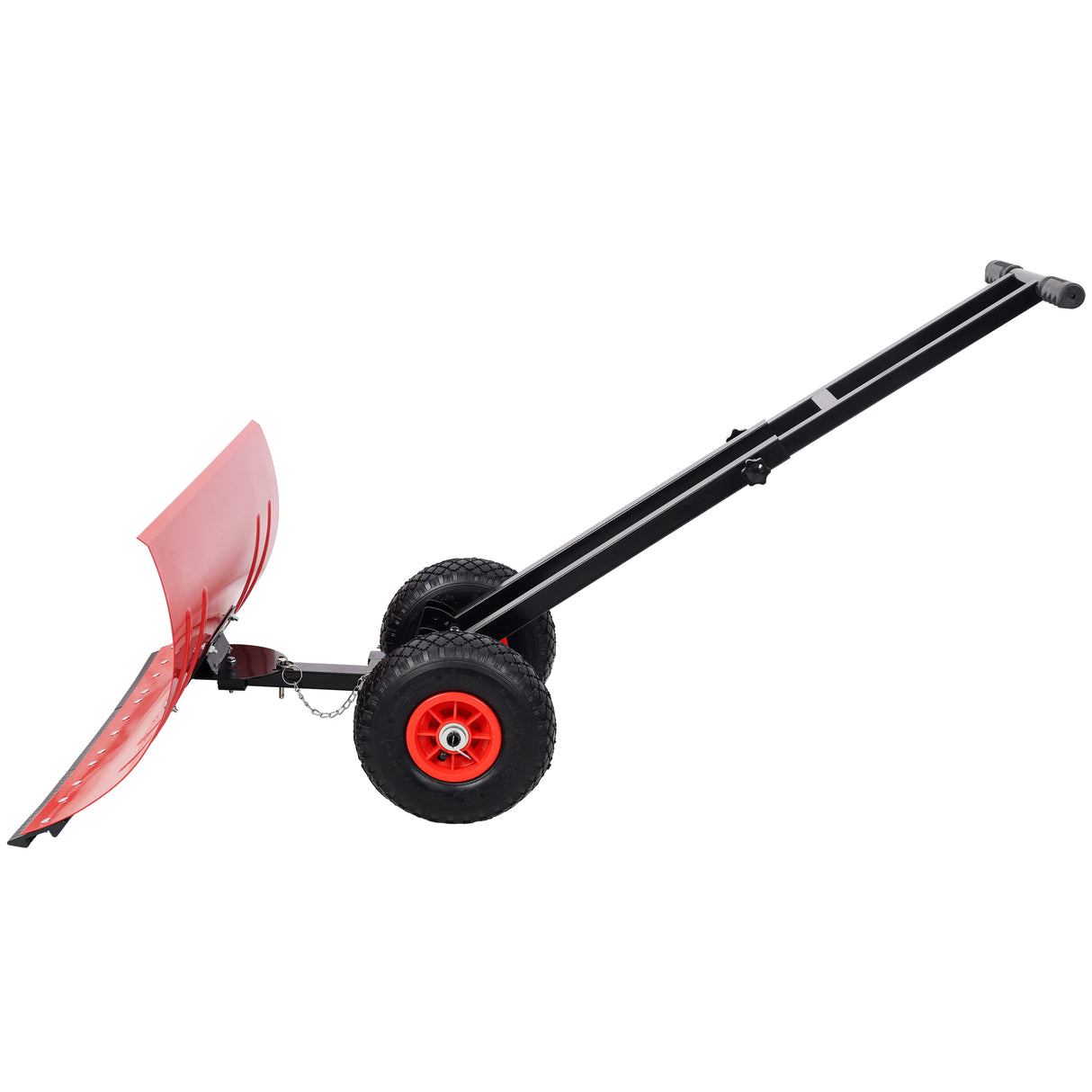 Dual Bar Snow Shovel with Wheels