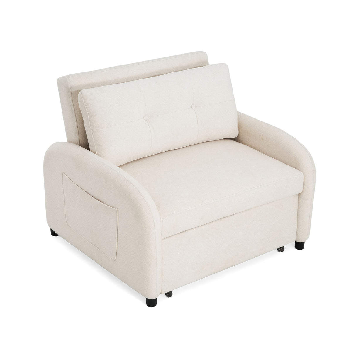 3 In 1 Convertible Sleeper Sofa Bed For Living Room