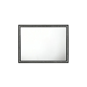 Haiden - Weathered Mirror - Black - Best Buy Furniture