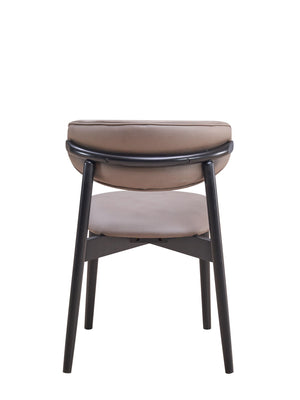 Lanae - Polished Microfiber Side Chair (Set of 2) - Gray - Best Buy Furniture