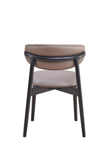 Lanae - Polished Microfiber Side Chair (Set of 2) - Gray - Best Buy Furniture