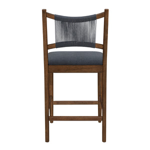 Arno Indoor Upholstered Wooden Counter Stool