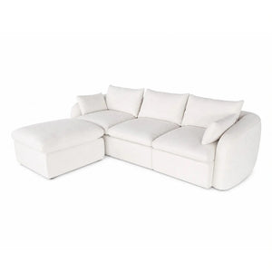 Fully Sponge Compressed Sectional Sofa