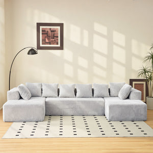 Modular U Shaped Sectional Sofa