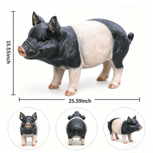 Garden Pig Statues Outdoor Decor
