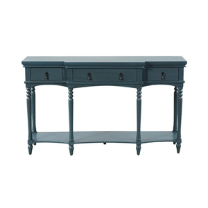 Retro Console Table With 3 Soft Close Drawers