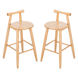Grove - Indoor Barstool (Set of 2) - Natural