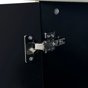 4 Door Cabinet With Adjustable Shelves, Large Storage For Living Room - Champagne