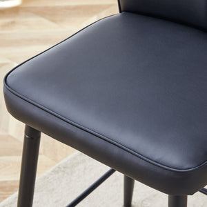 Modern Style Chair With Sleek Backrest Design (Set of 2)